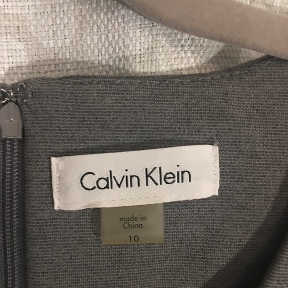 Grey Calvin Klein Dress - Picture 2 of 2